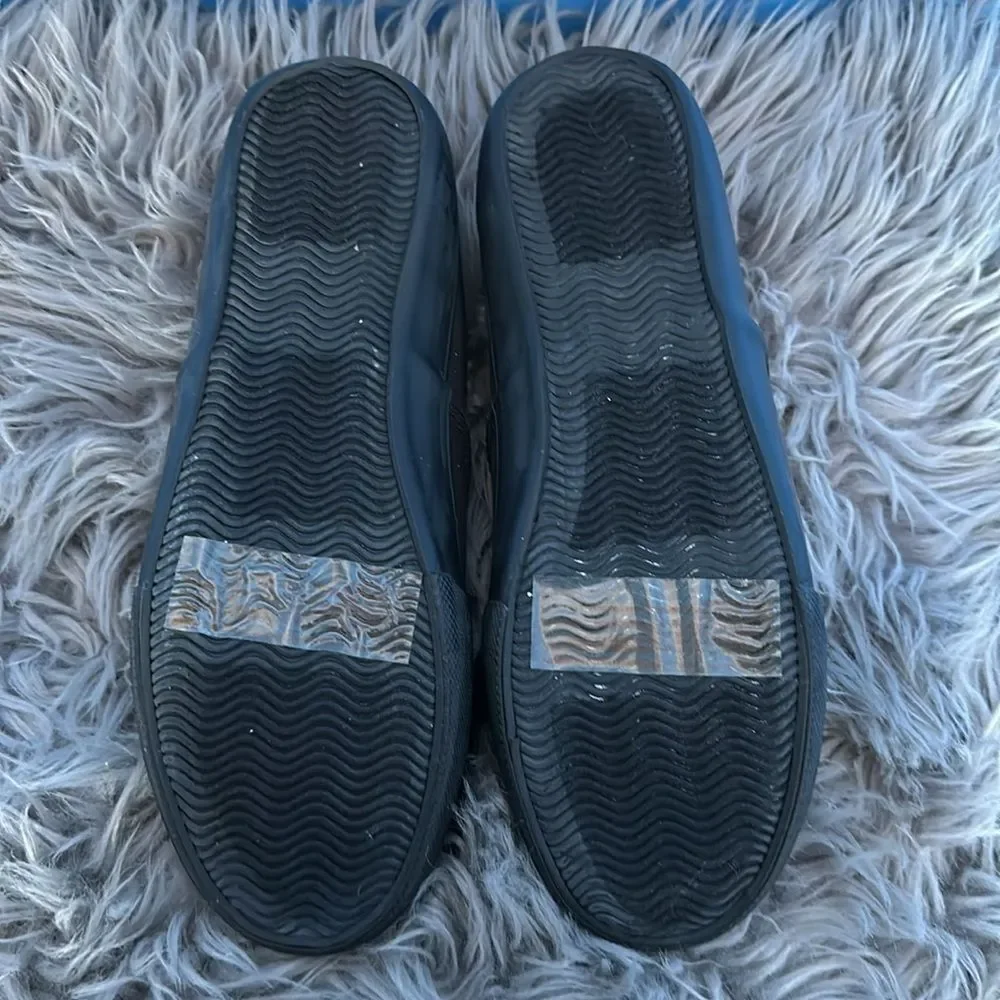 206 Collective Black Canvas Sneakers Women's Size 9.5 Casual Shoes